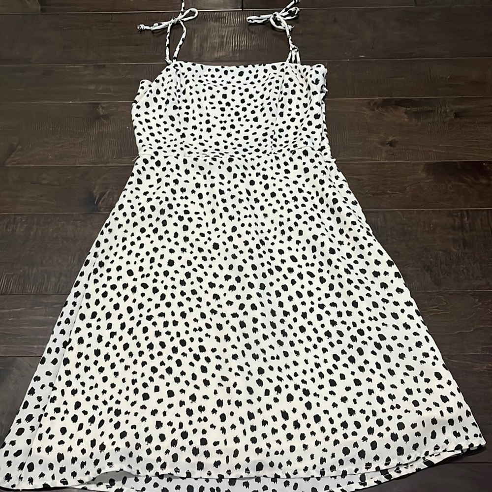 Gb girls Big girls 7-16 animal dotted shift dress